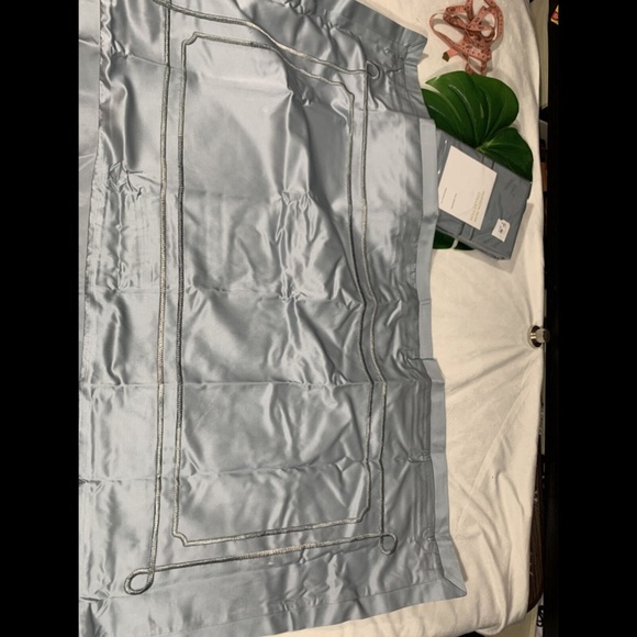 NIB [ 2 King ] Sham for‎ Hudson Park Embroidered Tile - Picture 4 of 12